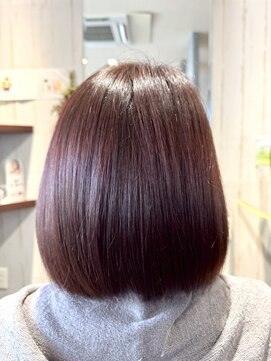 カラリ 西条店 ショート×ファッショングレーカラー