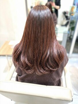 韓国風ロングレイヤー