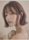 大人ニュアンスボブ【iludaセンター北】