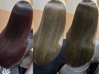 ユニ バイ ミリィ 四日市(uni by mily)の写真/【圧倒的支持！】自信を持って勧めれるトリートメントを数多く取り揃え！貴方だけの髪質改善をご提案＊