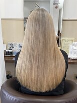 コアフィールフィス(COIFFURE fils)&nbsp;ブロンド ベージュ 髪質改善トリートメント ブリーチ