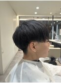 【これで決まり爽やかメンズショート】刈り上げマッシュ