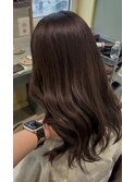 *大人ガーリー アッシュグレーくびれレイヤー