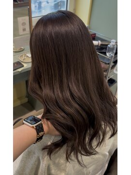 ロンドリゼル 札幌(Lond RiseL) *大人ガーリー アッシュグレーくびれレイヤー