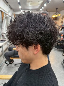 フゥ 宇都宮(FeU) 宇都宮メンズカットメンズパーマツイストパーマ波巻きパーマ眉毛