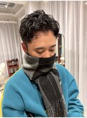 メンズ/パーマ/ラフカール/カット