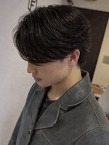 エフコード 難波(F-CODE) センターパート【フェザーパーマ】