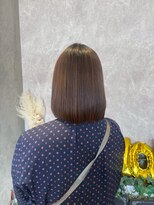 ラディアント 泉南店(Radiant)&nbsp;20代30代◎艶感ブラウンナチュラルボブ