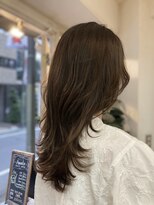アミュレ ヘア サロン(Amule hair salon)&nbsp;ロングハイレイヤーアッシュくびれスタイリング2026流行スタイル