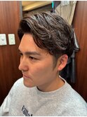 ふんわりパーマ