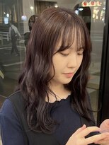 ヘアーアイスカルテット(HAIR ICI QUARTET) ブリーチ無しカラー◎春の暖色ピンクカラー×透明感