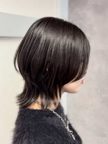 アンドケー 那覇おもろまち店(and K)&nbsp;デザインカット/ウルフカット/ダークブラウン
