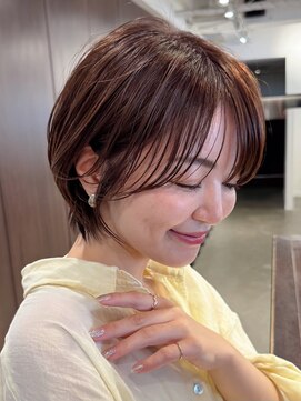 アビー(ABBEY) ショートショートボブショートヘア大人ショート耳掛けショート