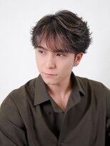 ガウディ 池袋店(Gaudi) 【清潔感とパーマを両立させた毛流れスタイル】