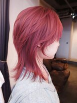ブロック ジャポン(bloc japon) ミディアムウルフハッシュウルフハッシュレイヤークリアピンク