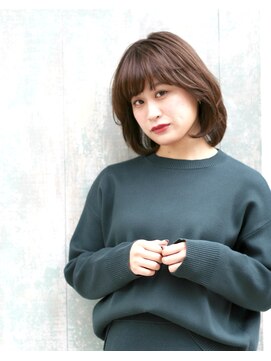 ミーノ(mieno) 気になるお悩み解消スタイル☆エアリーショートボブ【自由が丘】