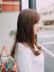 大人女子ストレート