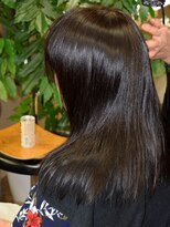 ヘアーアートティアラ(Hair art TiaRa)&nbsp;【髪質改善★TiaRa】M3D　艶めくグレイカラー　縮毛矯正