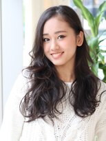 バセット バイ アルター 鎌取店(basset by aL-ter)&nbsp;黒髪×ナチュナルガーリーウェーブ