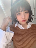 ボタニウム バイ アールサロン(BOTANIUM by RrSALON)&nbsp;外ハネシースルーバングボブ☆AMU