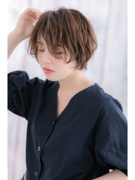ヘアアンドビューティー ミック(Hair & Beauty miq) 外国人風やわらか質感…こなれエアリーボブb