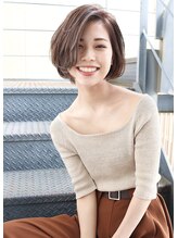 アンビエンテ(ambiente) 大人ショート 小顔カット 大人かわいい 前髪【上田】