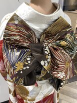 アイミー 泉岳寺(i+me)&nbsp;【i+me】着付け文庫結びアレンジ