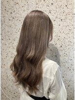 ラニヘアサロン(lani hair salon) ミルクティーグレージュ/韓国/くびれヘアビタミンカラー