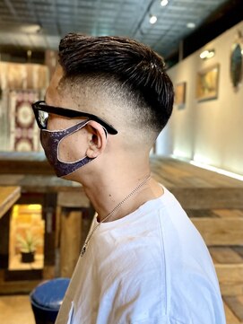 エルエー 大津店(L.A) ハイスキンフェードフェザーアップ