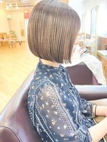 アルバ ヘアリゾート(ALBA)&nbsp;【ALBAさわ】ベージュカラーボブ