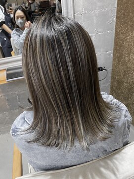 ブルー(BLUE.) ☆バレイヤージュ☆