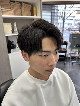 エイト(AITE) ツイストスパイラルパーマセンターパート<理容室>川口鳩ヶ谷88