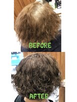 色髪&nbsp;ツヤカラー