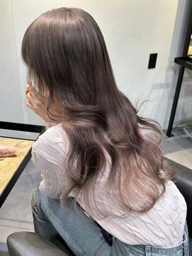 ベレーザ 渋谷(BELEZA) 4120グレーベージュアッシュ波巻きシルキーグレーベージュ