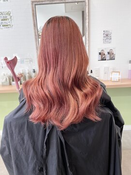 オリビアヘアー(OLIVIA HAIR) 王道ピンクカラー