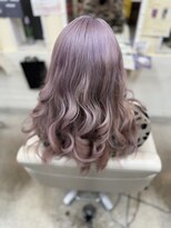 ロジーリリーヘアーズ(Rosy Lily hair's) ホワイトピンクシルバー