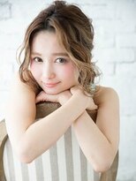 リコラックスビー 中百舌鳥(LICO LUXBE)&nbsp;波ウェーブヘアアレンジ