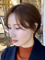 カムジーヘッド(COMEGHEAD)&nbsp;大人ショートボブショートカットココアアッシュくびれミディ