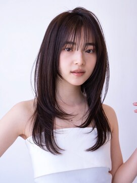 イオ 本厚木(io) くびれレイヤー似合わせカットナチュラルカラー小顔前髪