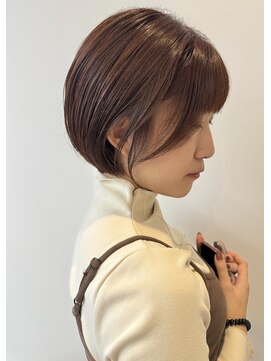 エルガ バイ コバルト(LGA by cobalt) 丸みのあるショートボブ