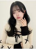 くびレイヤーエモージュケアカラー美髪似合わせカット