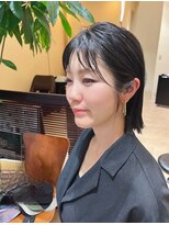 ワンラブ(ONELOVE)&nbsp;黒髪切りっぱなしボブ