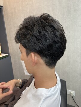 オト(oto) 爽やか&こなれ感のあるメンズショート ニュアンスパーマ