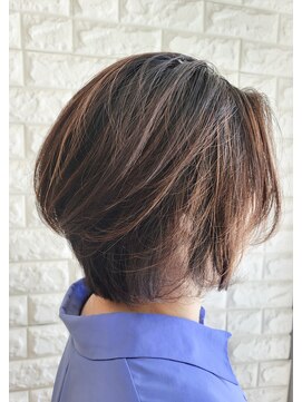 松本平太郎美容室 吉祥寺パートファイブ(PART5) グラデーションボブ×イノアカラー×ハイライト