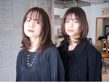 ルーカス(LUCAS)の写真/伸びてもキレイが続く☆骨格や髪質に合わせたカットで、お手入れ＆セットがしやすいスタイルをご提案！