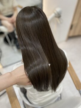 ジーナ 博多筑紫口(Zina) オリーブグレージュ×TOKIOトリートメント/博多美容室