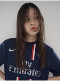 天神大名顔周りレイヤーカットミディアムボブタッセルボブ今泉