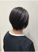 立体感ハンサムショート大人可愛い奥行きショート30代40代50代
