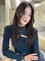 サイン 表参道(SIGN)&nbsp;表参道お洒落レイヤーカットハッシュカットくびれボブ髪質改善