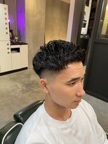 フランクスバーバーリザーブ 人形町店(FRANK’S BARBER RESERVE) スペインカール/スパイキーパーマ/フェザーパーマ/人形町S